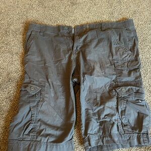 George Men's Charcoal Cargo Shorts